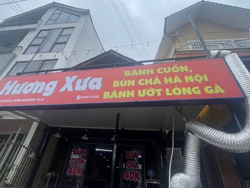Hương Xưa - cơm gà đặc biệt- Bún chả quạt, bánh cuốn Hà Nội gia truyền